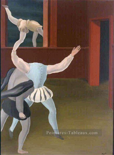 une panique au moyen âge 1927 René Magritte Peintures à l'huile